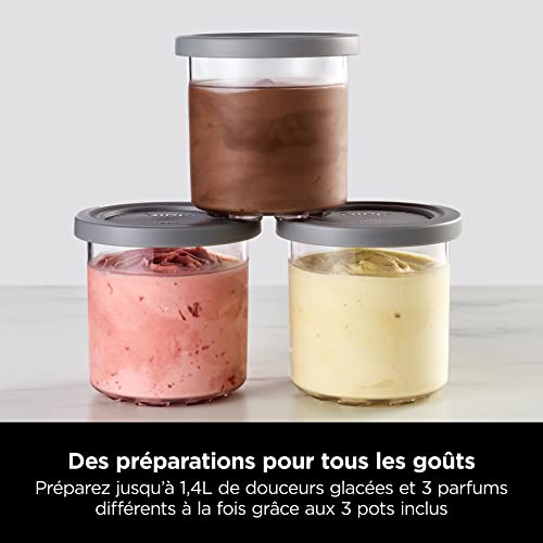 Sorbetière Ninja CREAMi Deluxe 3 Bacs