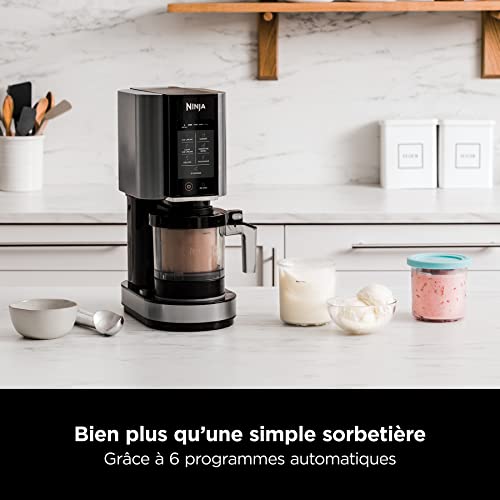 Sorbetière Ninja CREAMi Deluxe 3 Bacs