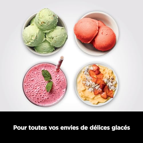 Sorbetière Ninja CREAMi Deluxe 3 Bacs