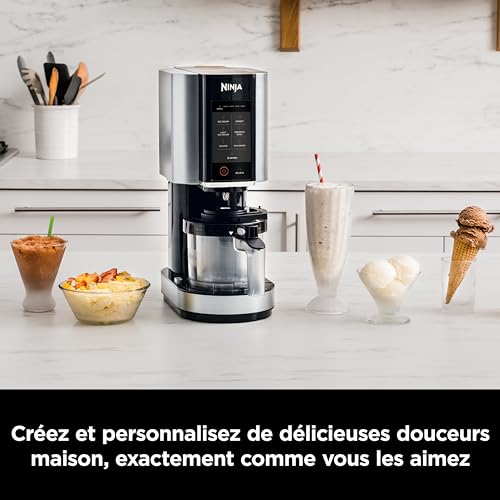 Sorbetière Ninja CREAMi Deluxe 3 Bacs