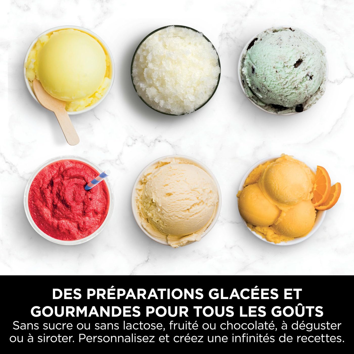 Sorbetière Ninja CREAMi Deluxe 3 Bacs