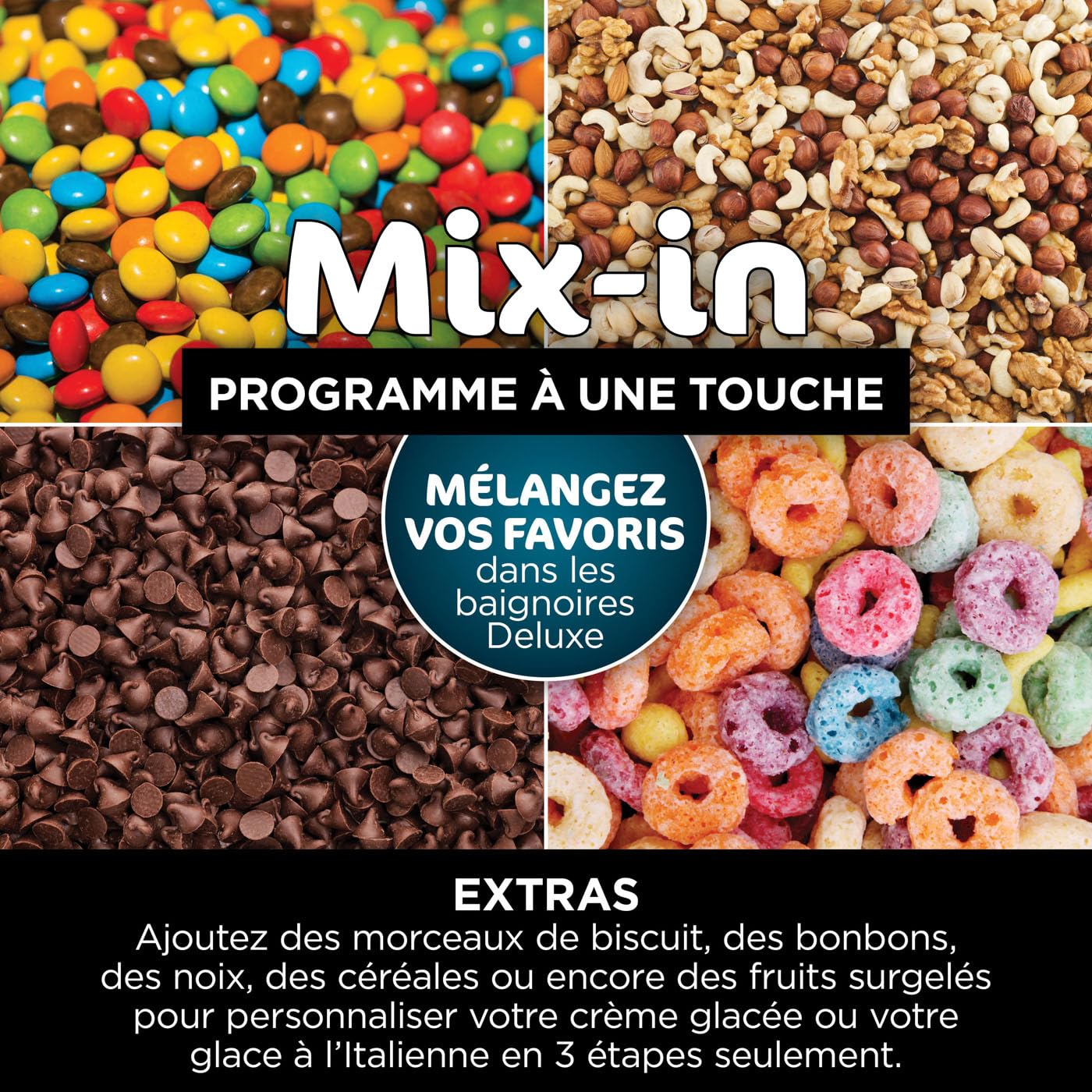 Sorbetière Ninja CREAMi Deluxe 3 Bacs