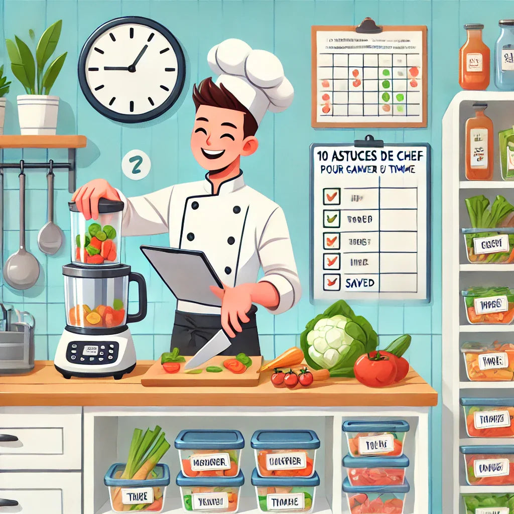 🧑‍🍳 10 Astuces de Chef Puissantes pour Gagner du Temps en Cuisine au Quotidien